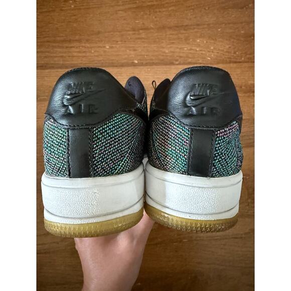 Nike Air Force 1 Ultra Flyknit Low Blue Lagoon Multi Color Men’s size 8 - Picture 6 of 9